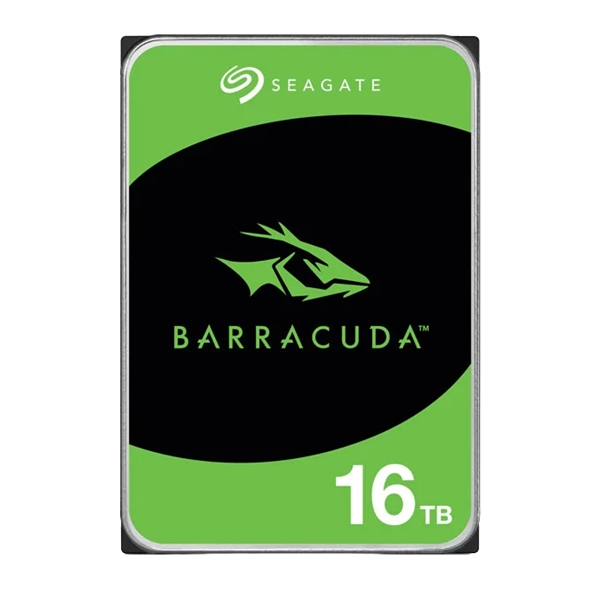 16TB Seagate BarraCuda 3.5" SATA III Hard Drive - 7200RPM, 512MB Cache
